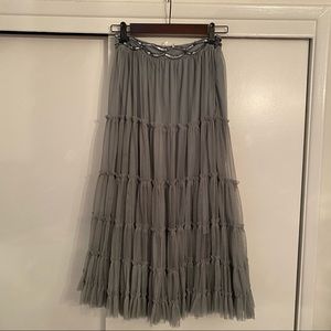 NWT Tulle Skirt with Sequin Detail